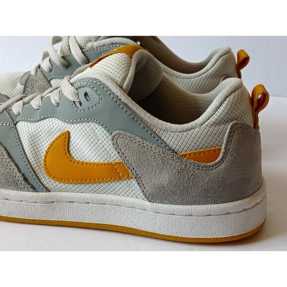 Nike SB Alleyoop Sneakers Men's 8 Particle Grey University Gold Low top Shoes - Picture 5 of 11